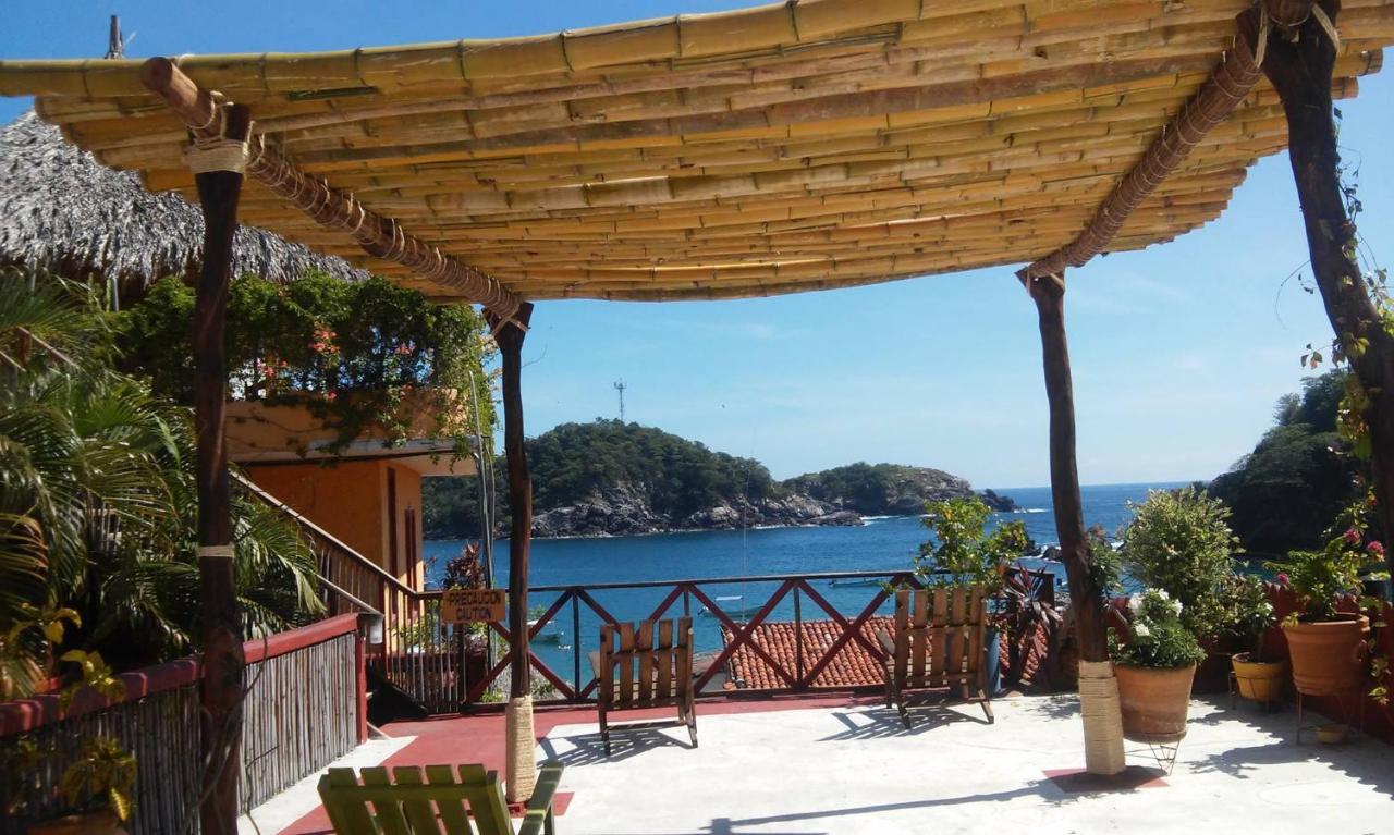 Hotel La Cabana Puerto Ángel Dış mekan fotoğraf