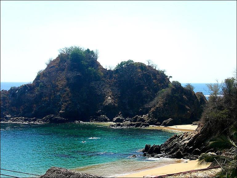 Hotel La Cabana Puerto Ángel Dış mekan fotoğraf