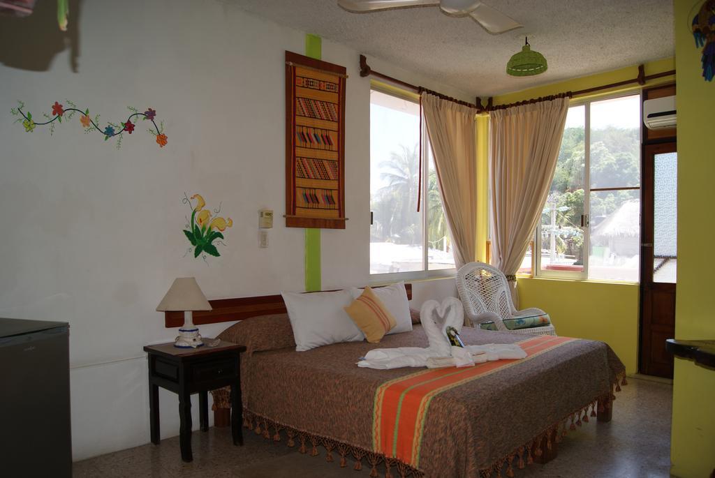 Hotel La Cabana Puerto Ángel Dış mekan fotoğraf