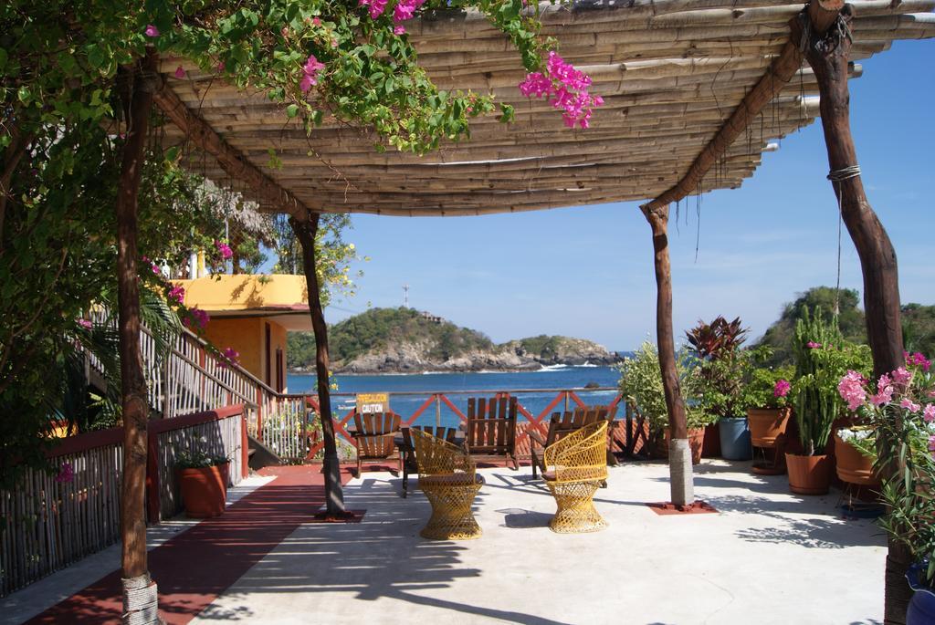 Hotel La Cabana Puerto Ángel Dış mekan fotoğraf