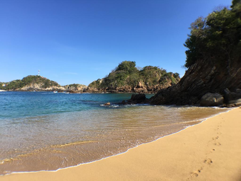Hotel La Cabana Puerto Ángel Dış mekan fotoğraf